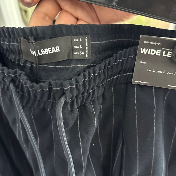 Pull&Bear Pin Stripe Trousers - Picture 3 of 3